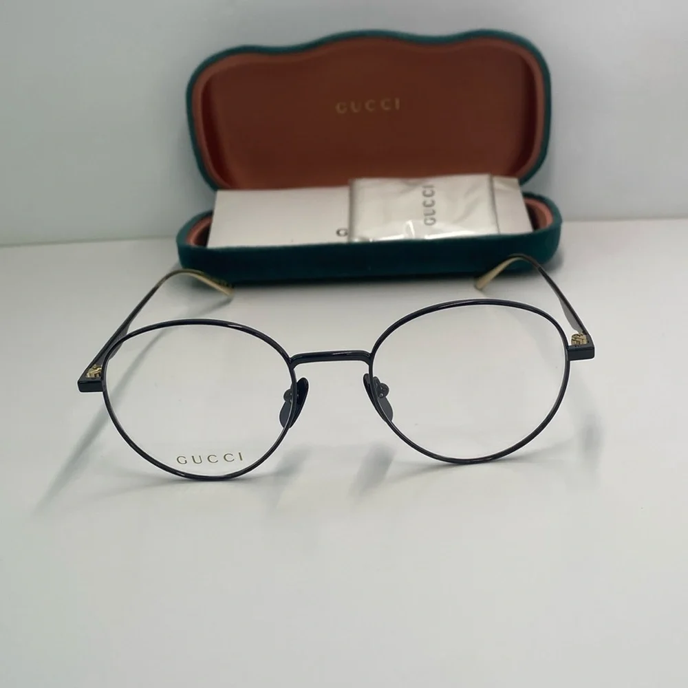 💯 - New Authentic Gucci™ GG0337O 002 51 - Black Eyeglasses